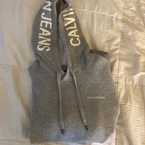 Calvin Klein Jeans Grey Hoodie Sweatshirt XL